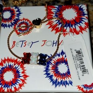 Betsey red white blue gummy bear collection